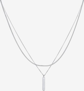 ELLI Ketting in Zilver: voorkant