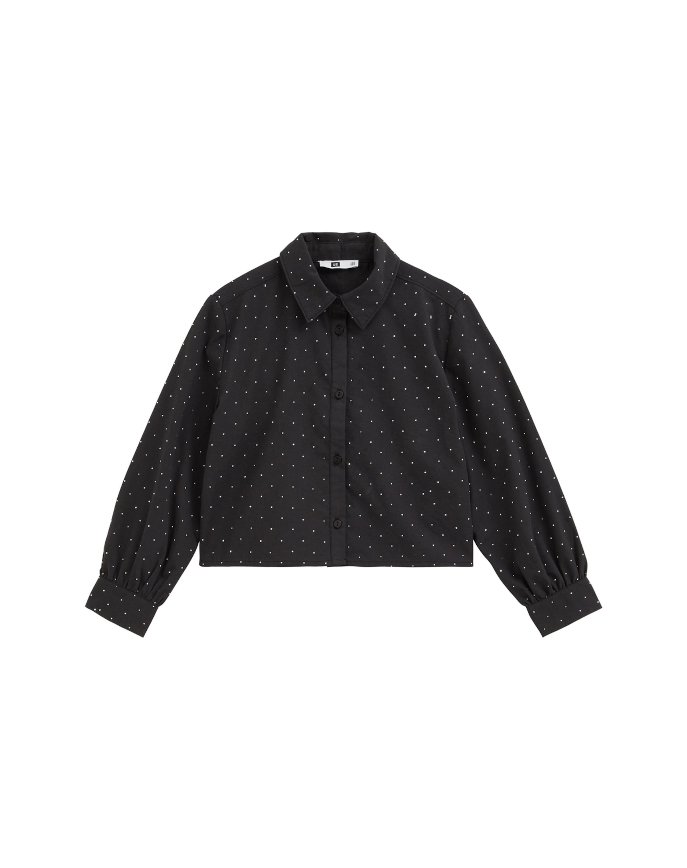 WE Fashion Блузка в Серый: спереди