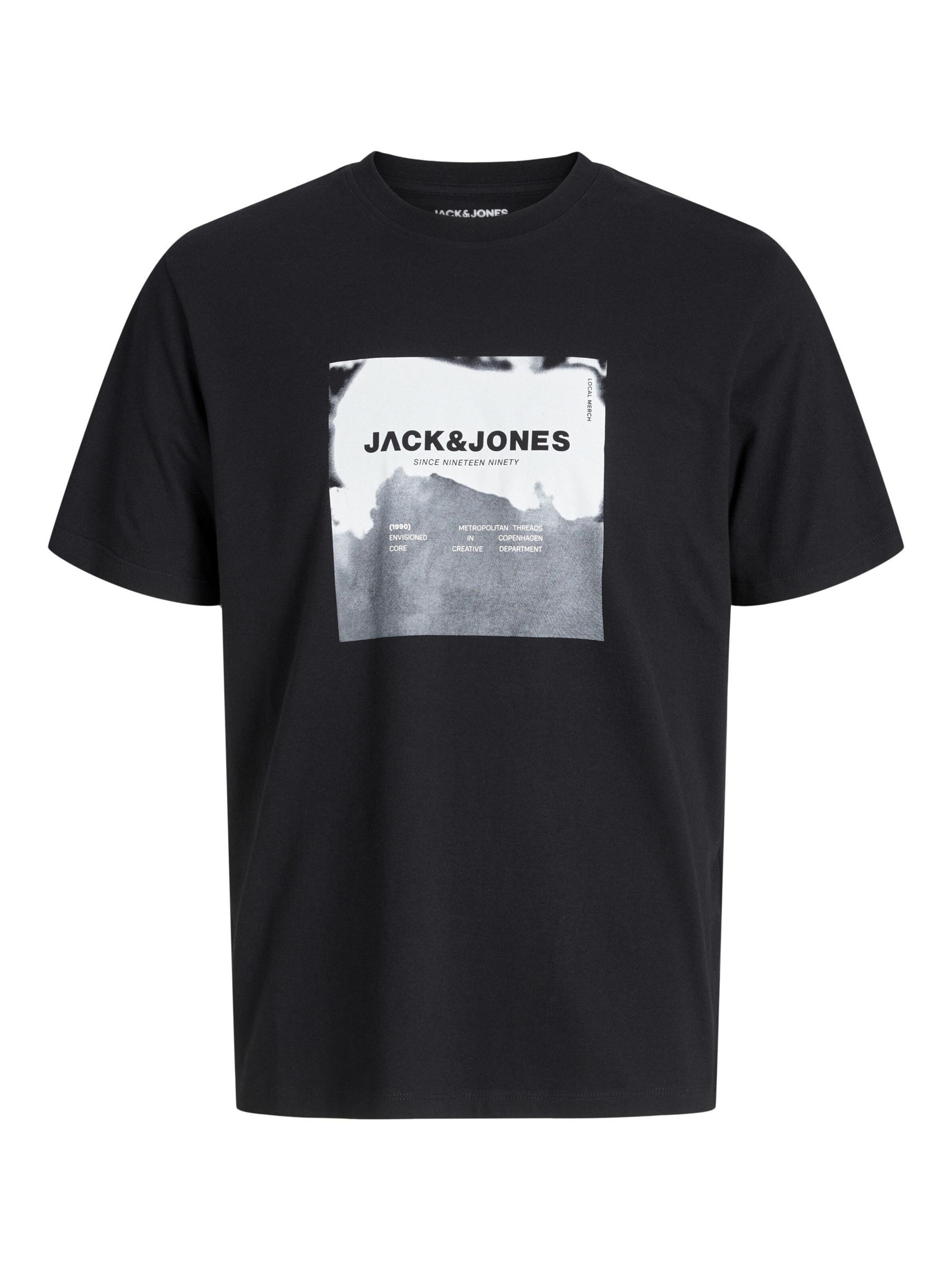 JACK & JONES T-Shirt in Schwarz: Vorderseite