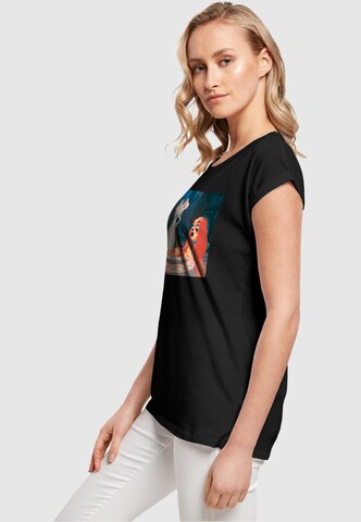 ABSOLUTE CULT T-Shirt 'Lady And The Tramp - Spaghetti' in Schwarz