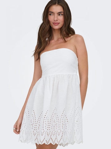 Abito da sera di ONLY in bianco