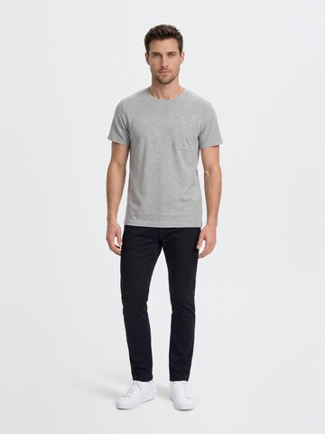 BLEND Regular Chinohose 'Saturn' in Schwarz