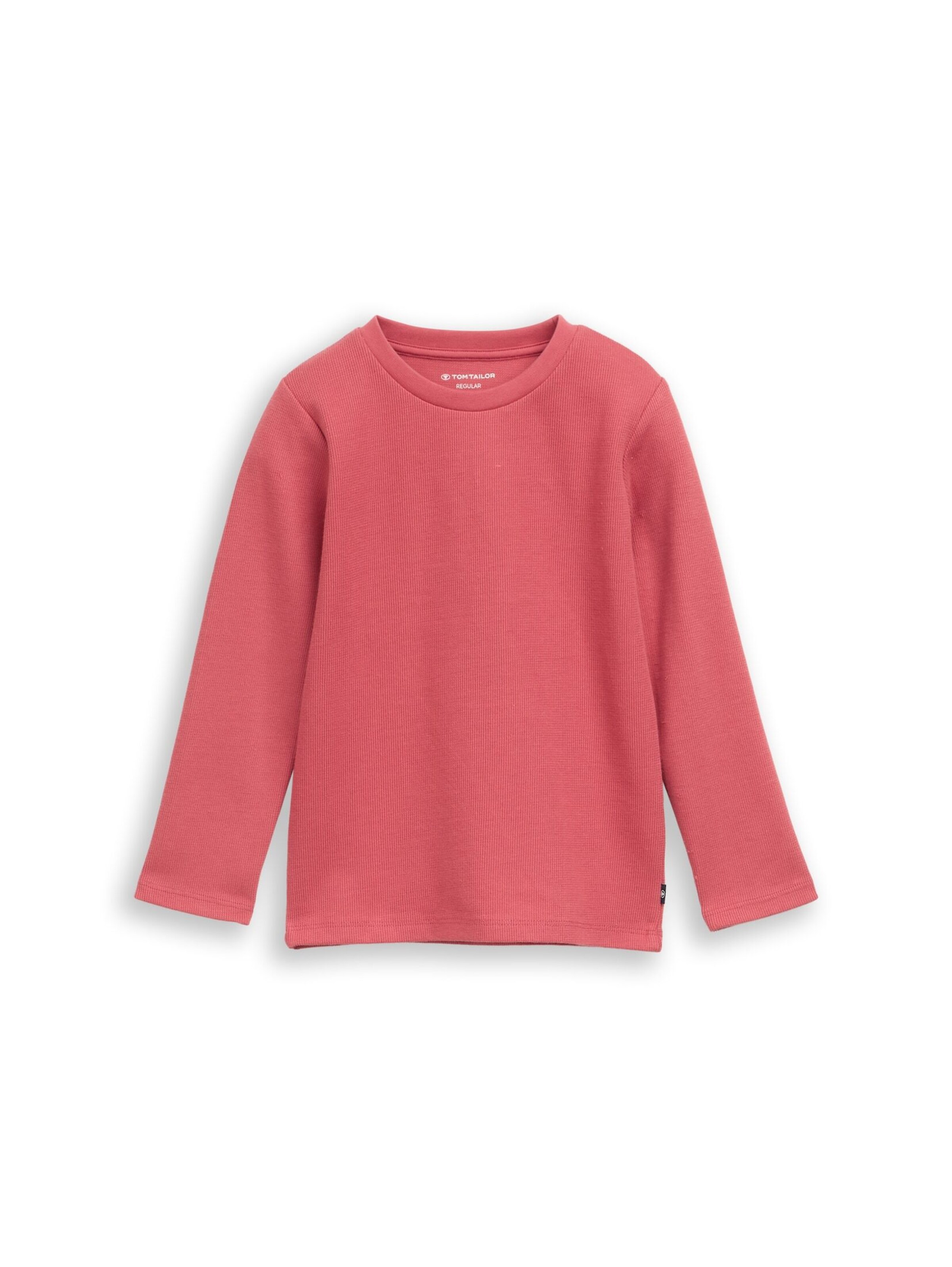 TOM TAILOR Shirt in Rood: voorkant