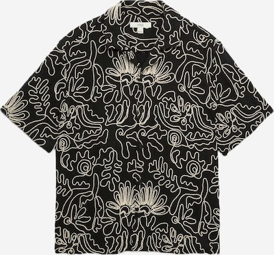 Marks & Spencer Chemise en 4XL en beige / noir, Vue avec produit