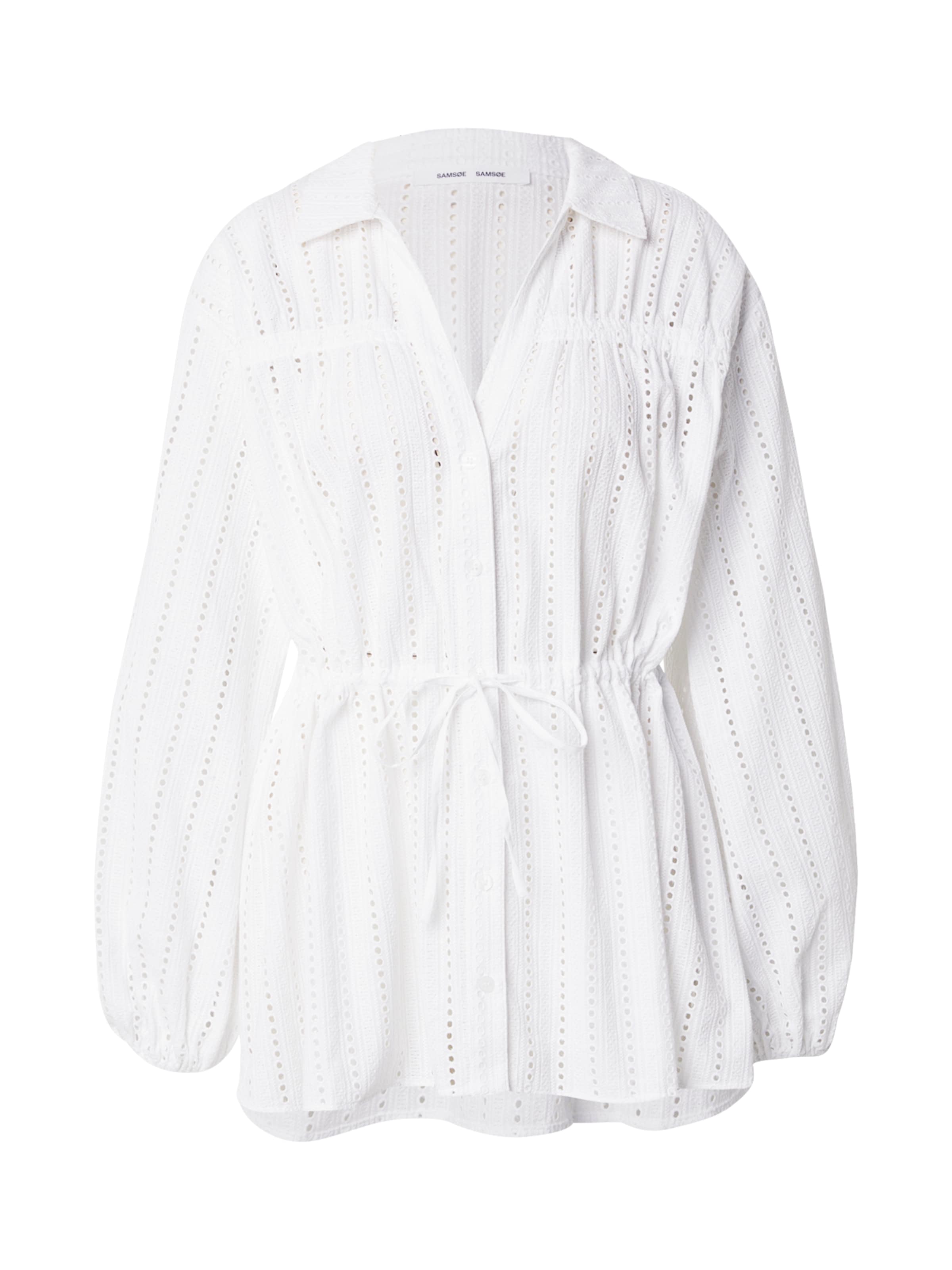 Samsøe Samsøe Bluse 'Anarola' i hvid: forside