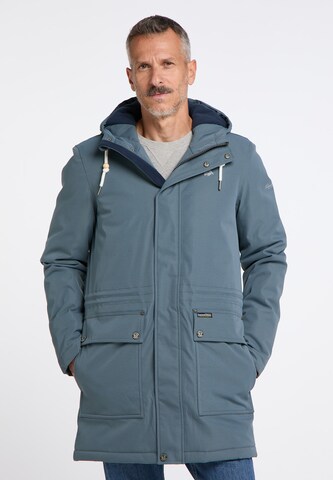 Schmuddelwedda - Parca de invierno en azul: frente