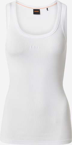 BOSS - Top 'Ematite' en blanco: frente
