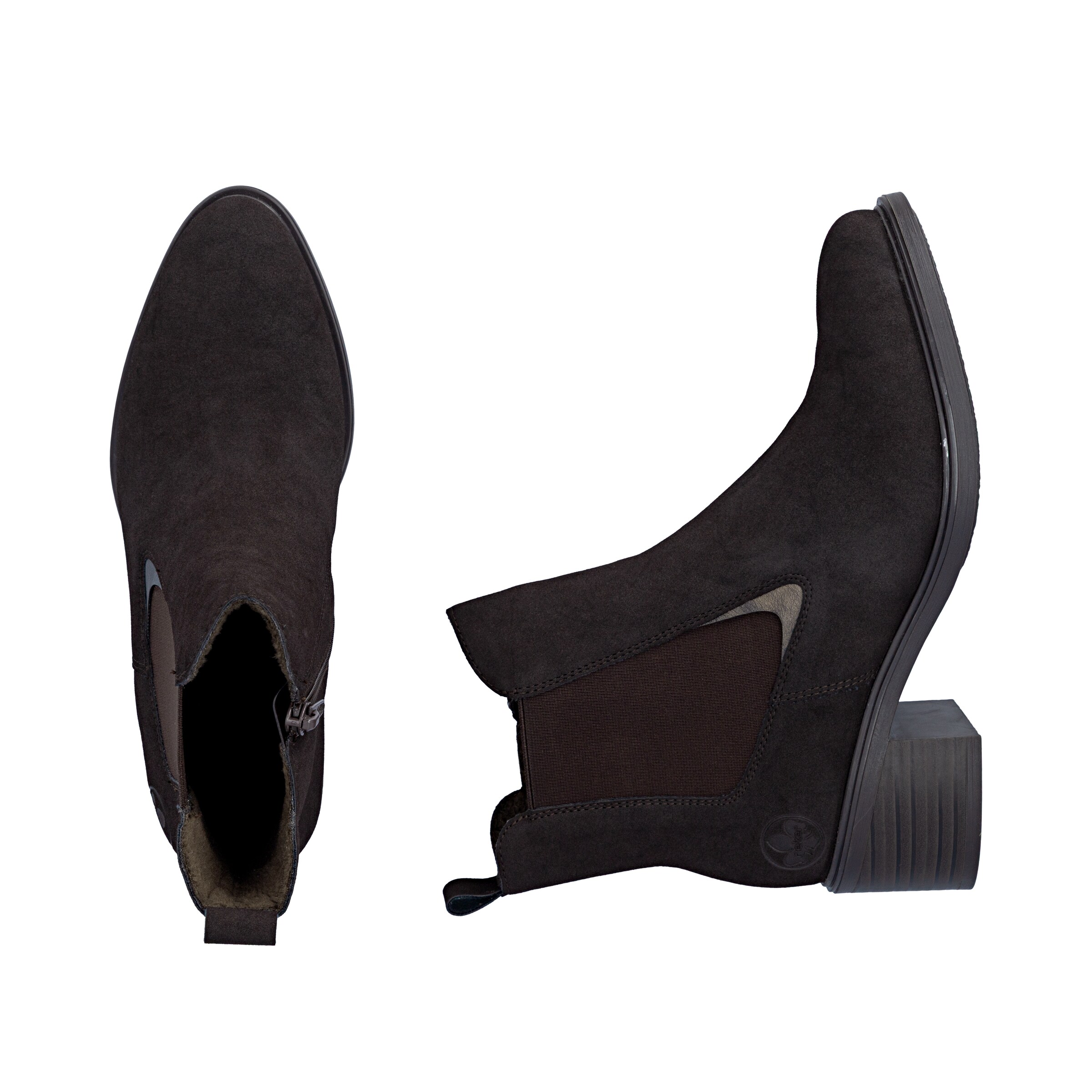 Chelsea Boots Rieker en marron