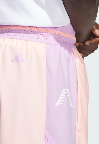 Loosefit Pantaloni sportivi 'Anthony Edwards Crazy Lite' di ADIDAS PERFORMANCE in rosa