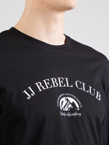 JJ Rebel - Camisa 'JREBANDREW' em preto