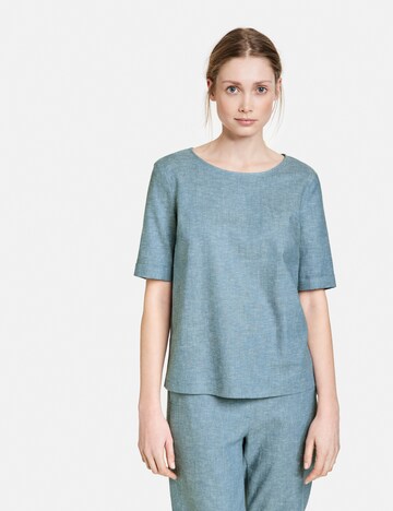 TAIFUN Blouse in Blauw: voorkant