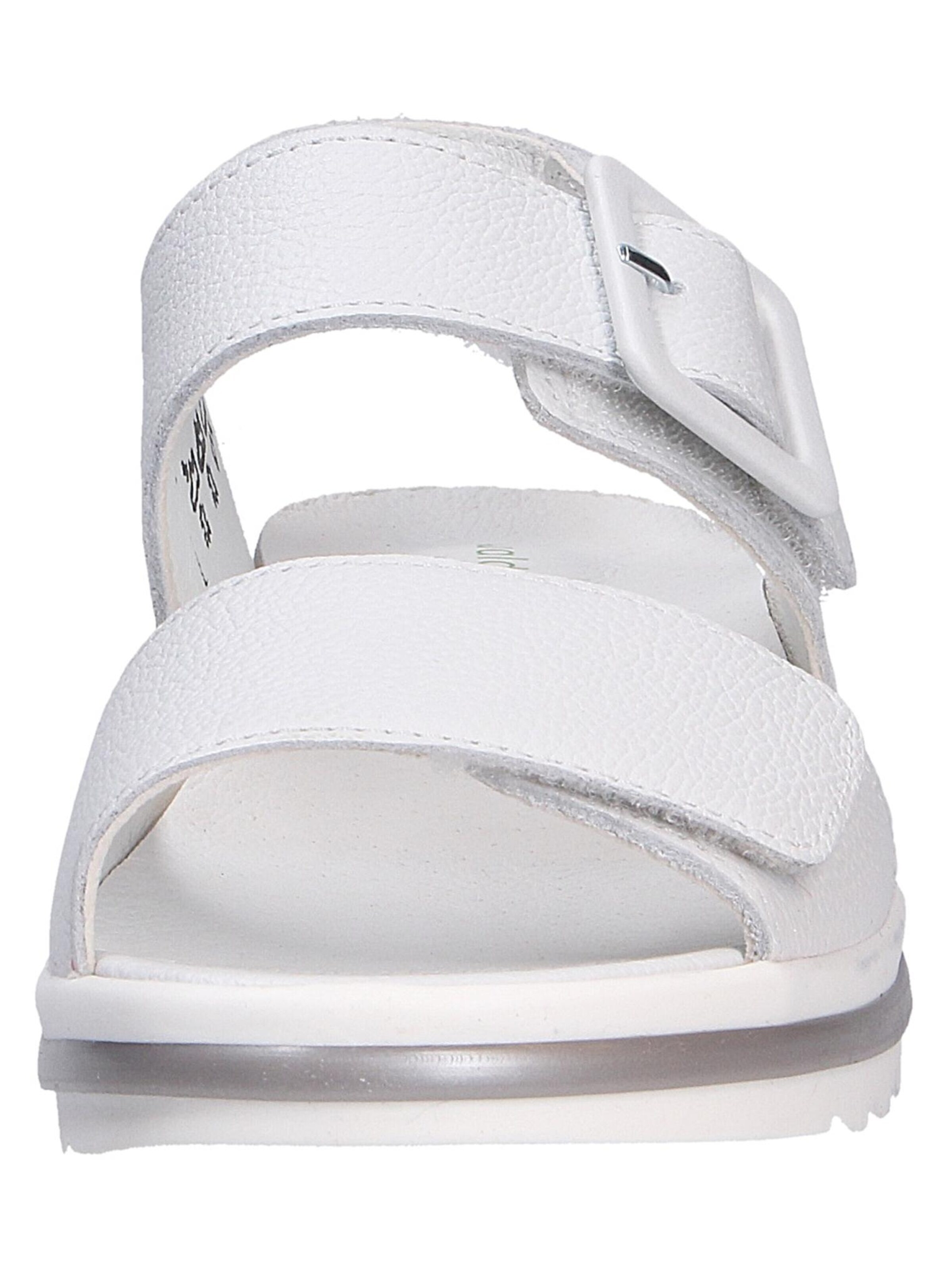 WALDLÄUFER - Sandalias con hebilla 'Hakura' en blanco