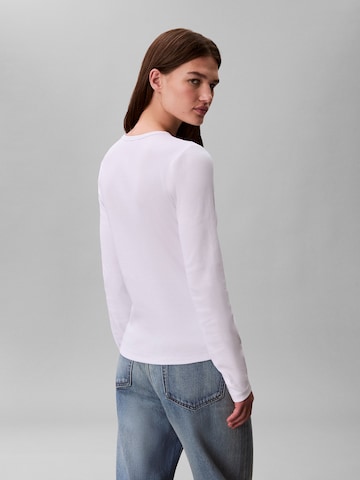 Calvin Klein Jeans Tričko - Biela