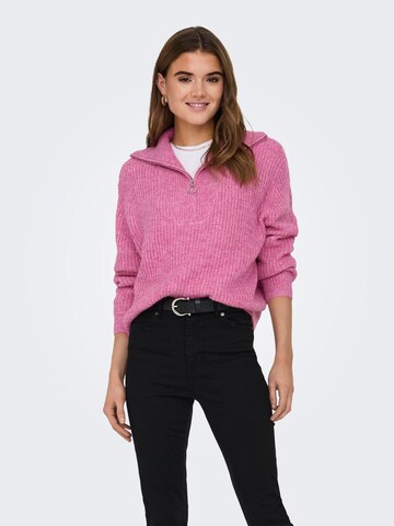 ONLY Sweater 'ONLBaker' in Pink