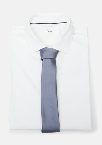 s.Oliver Tie in Blue: front