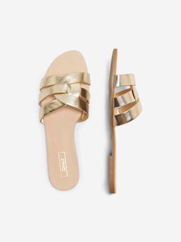 ONLY - Zapatillas de casa 'FELI' en oro