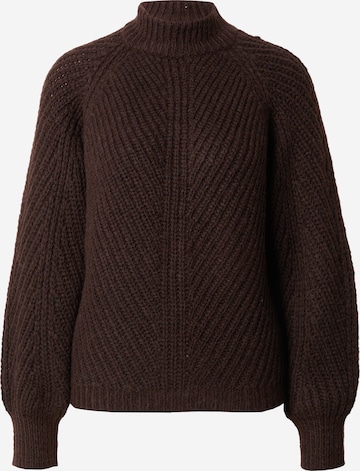 Pull-over 'OKSANA' b.young en marron : devant