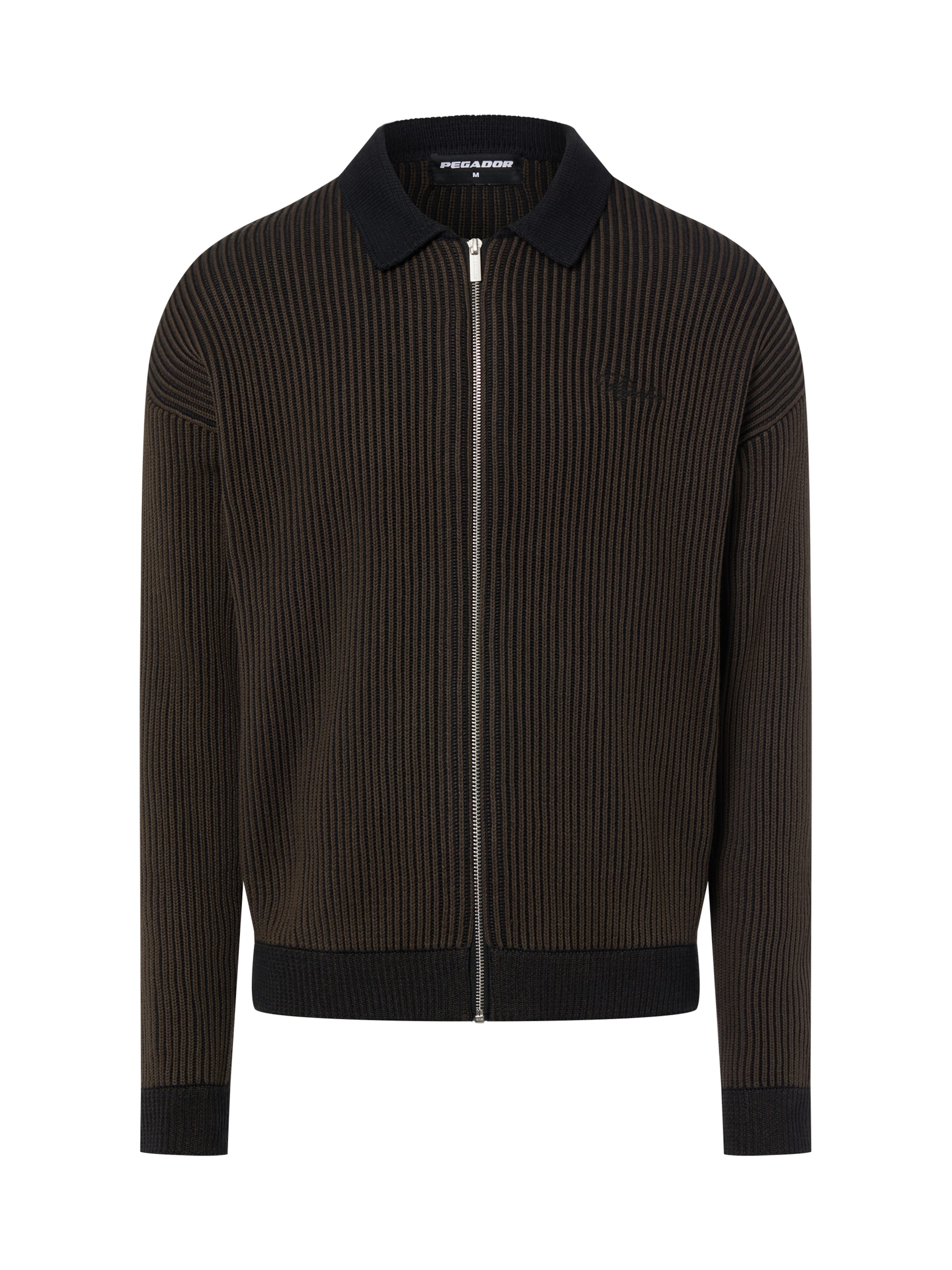 Pegador Knit Cardigan 'Haflong' in Black: front