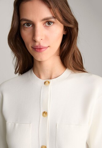 JOOP! Knit cardigan in White