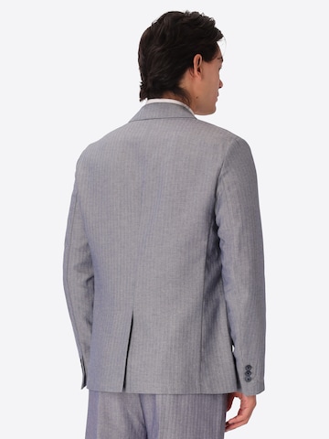 Coupe regular Veste de costume 'Trifoglio' Distretto12 en gris