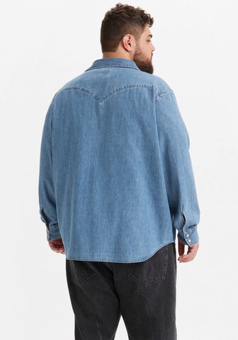 Levi's® Big & Tall Comfort Fit Hemd in Blau