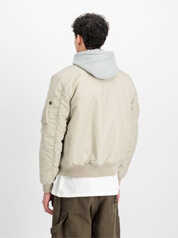 ALPHA INDUSTRIES Between-Season Jacket 'MA-1 TT' in Beige