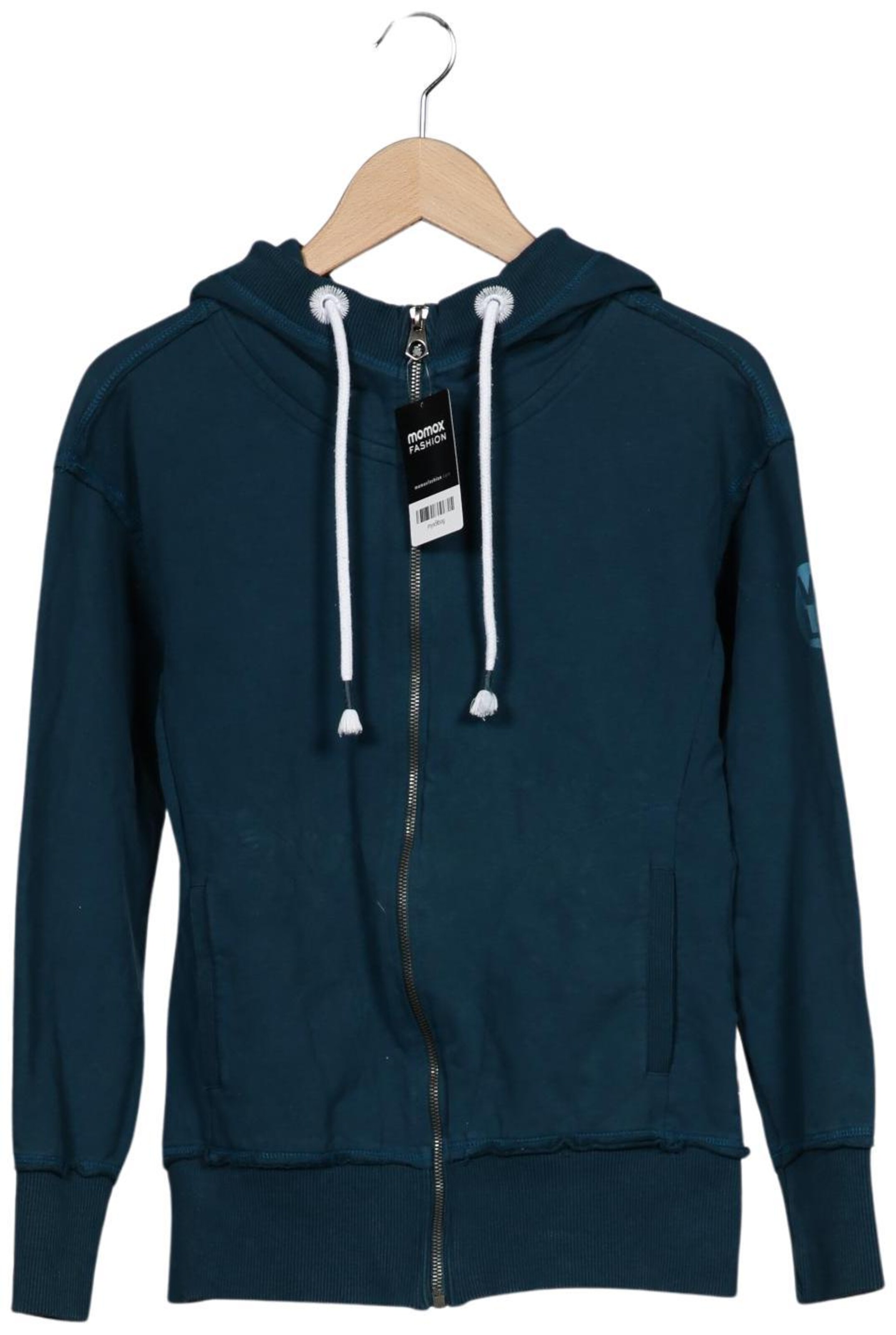 VENICE BEACH Sweatshirt & Zip-Up Hoodie in M in Green: front