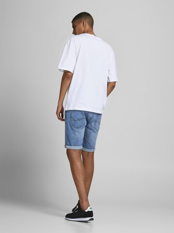 JACK & JONES Szabványos Farmer 'Rick' - kék