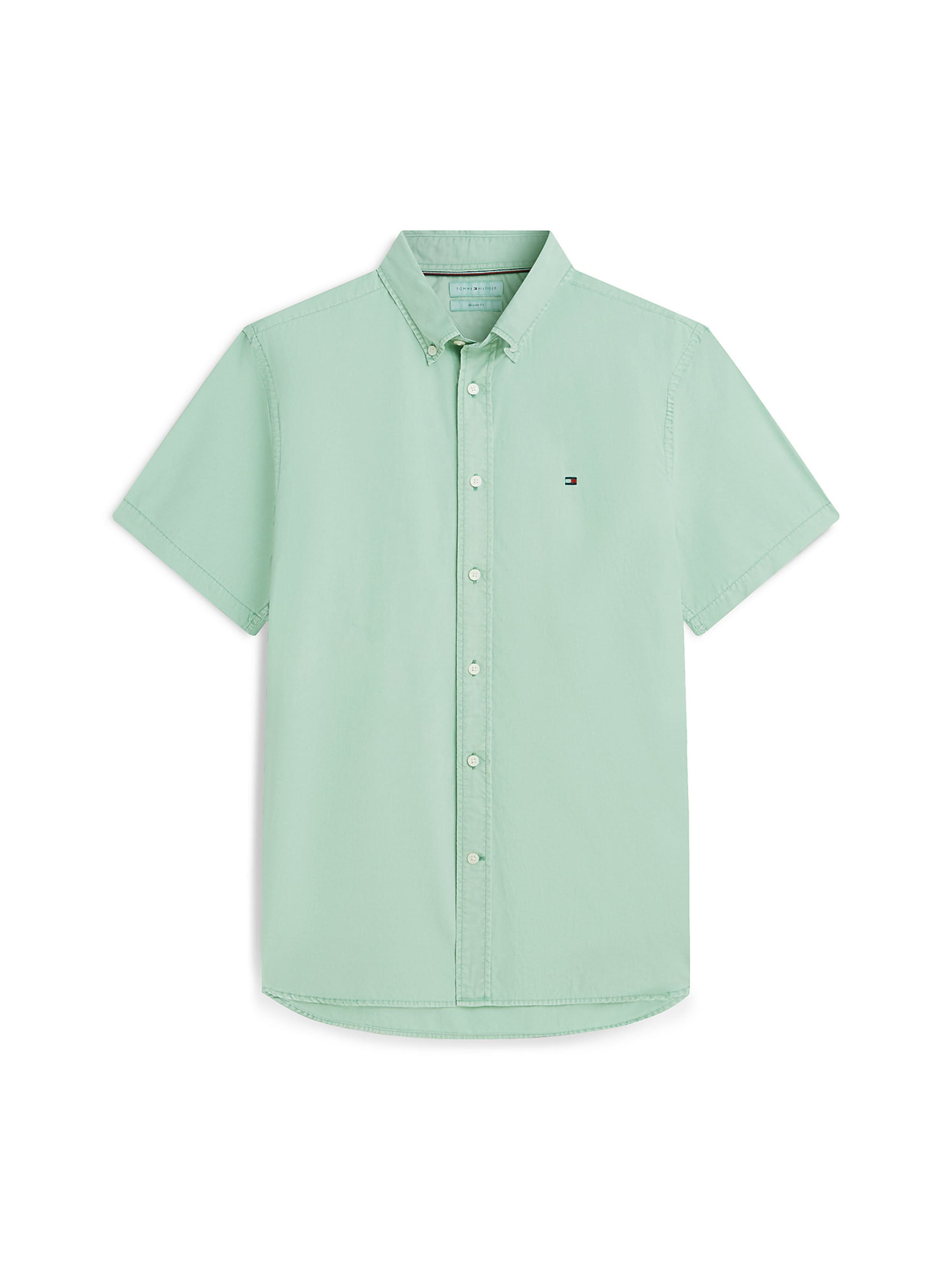 TOMMY HILFIGER Hemd in Grün: Vorderseite