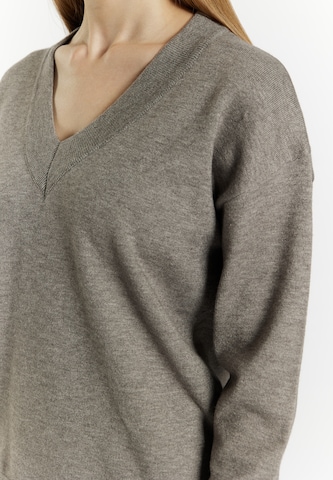 DreiMaster Klassik Pullover in Grau