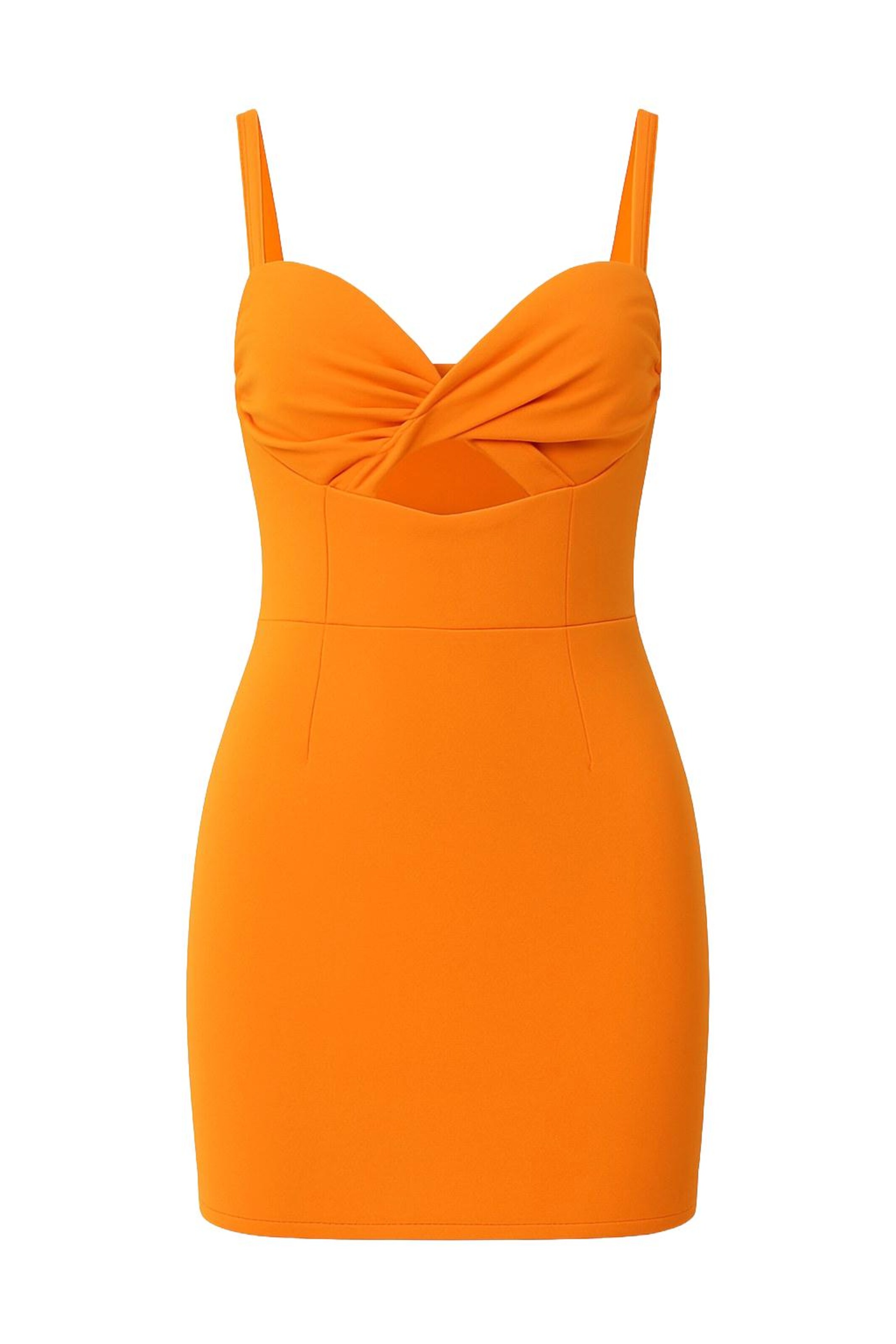 WOMAN VISION Jurk in Oranje: voorkant