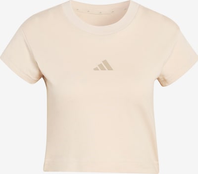 M dydžio Marškinėliai 'FUTURE ICONS SMALL LOGO BABY' iš ADIDAS SPORTSWEAR, spalva – kremo, Prekių apžvalga