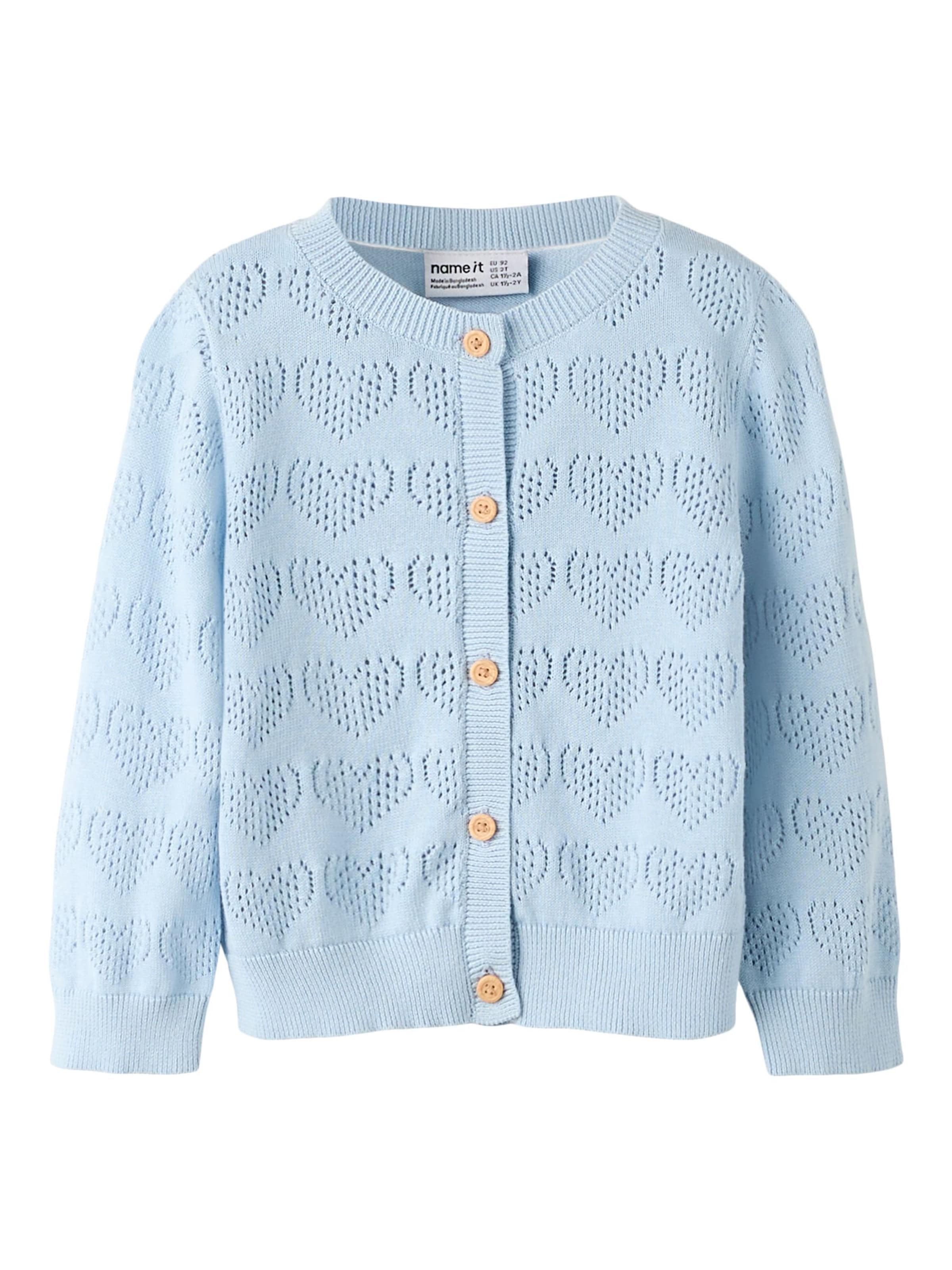 Cardigan NAME IT en bleu : devant
