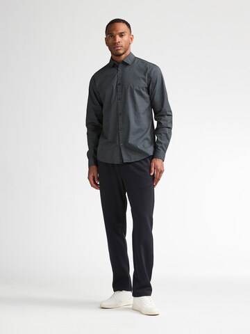 Coupe slim Chemise Petrol Industries en bleu
