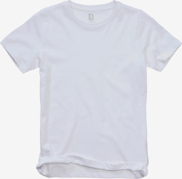T-Shirt Brandit en blanc : devant