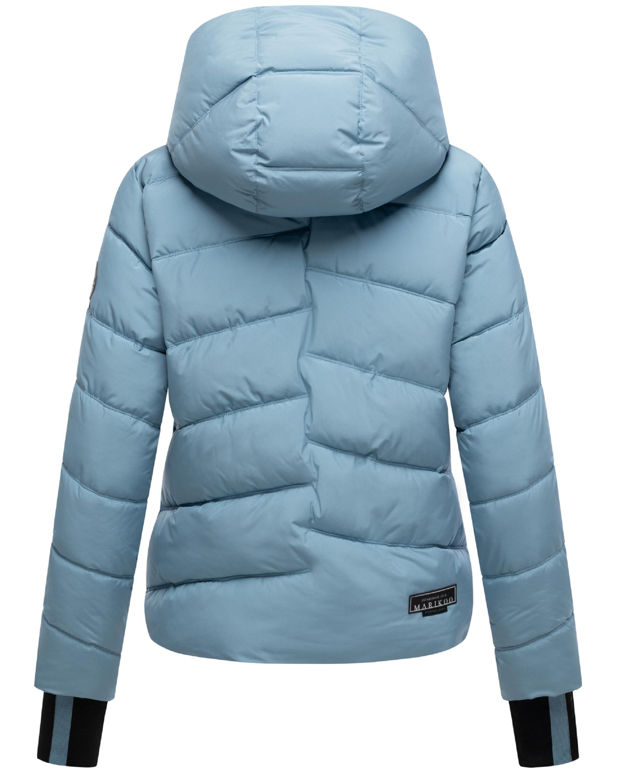 MARIKOO Winterjas in Blauw