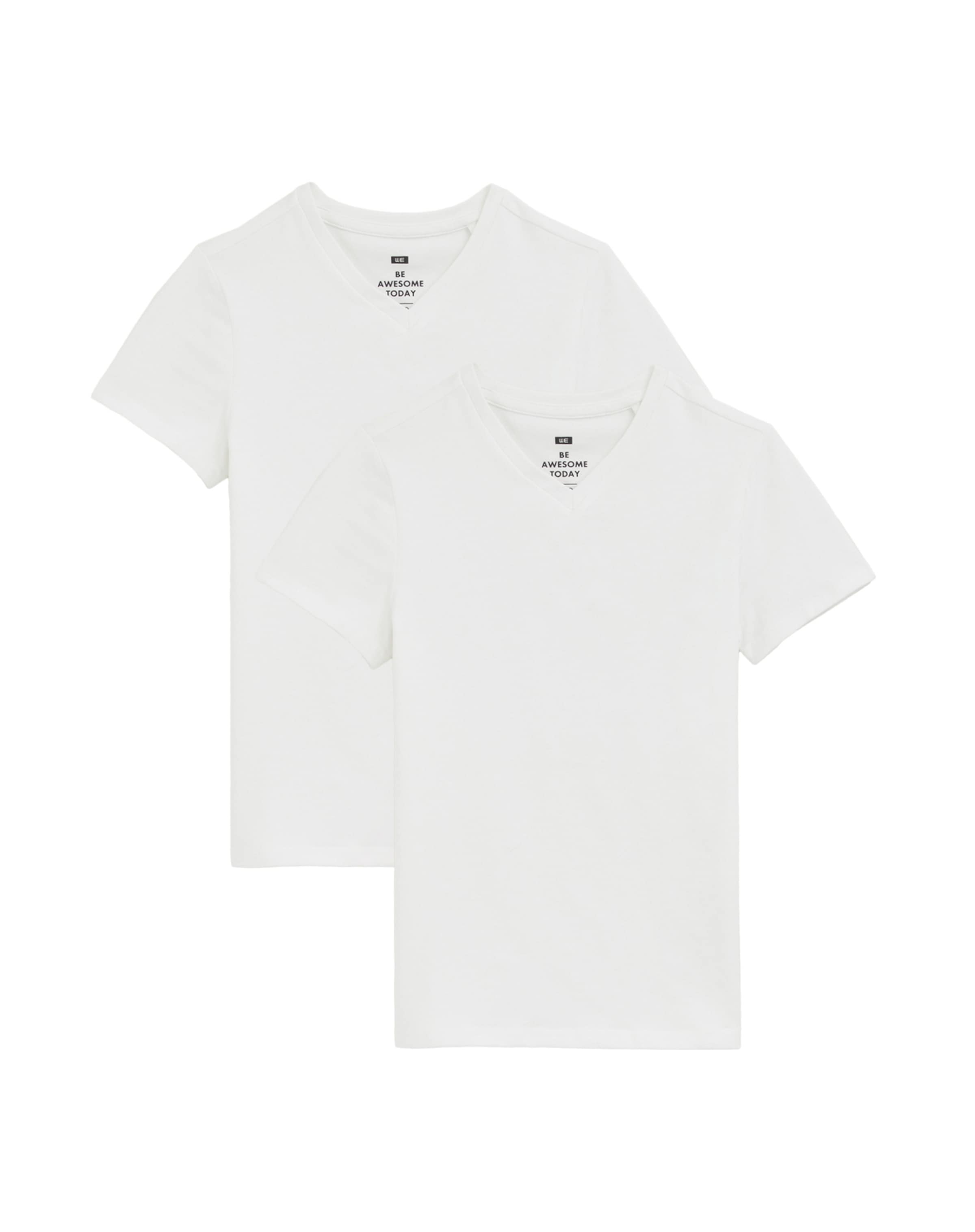 WE Fashion Särk, värv valge: eest vaates