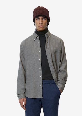 Marc O'Polo Regular Fit Skjorte i grå: forside