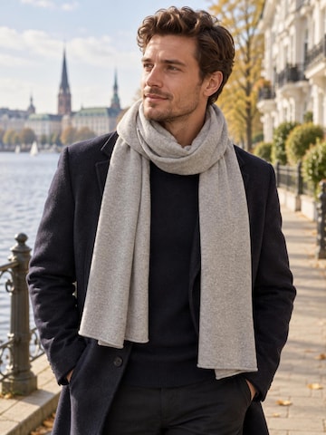 Alster Herz - Chal 'UHLENHORST' en gris