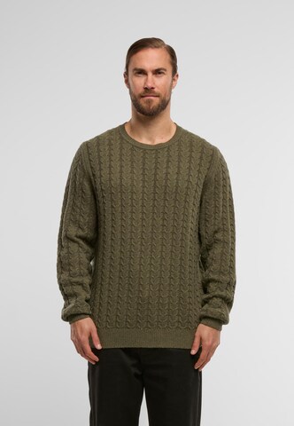 FYNCH-HATTON Sweater 'Soft' in Brown: front