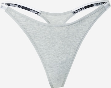 Calvin Klein Underwear Stringi w kolorze szary: przód