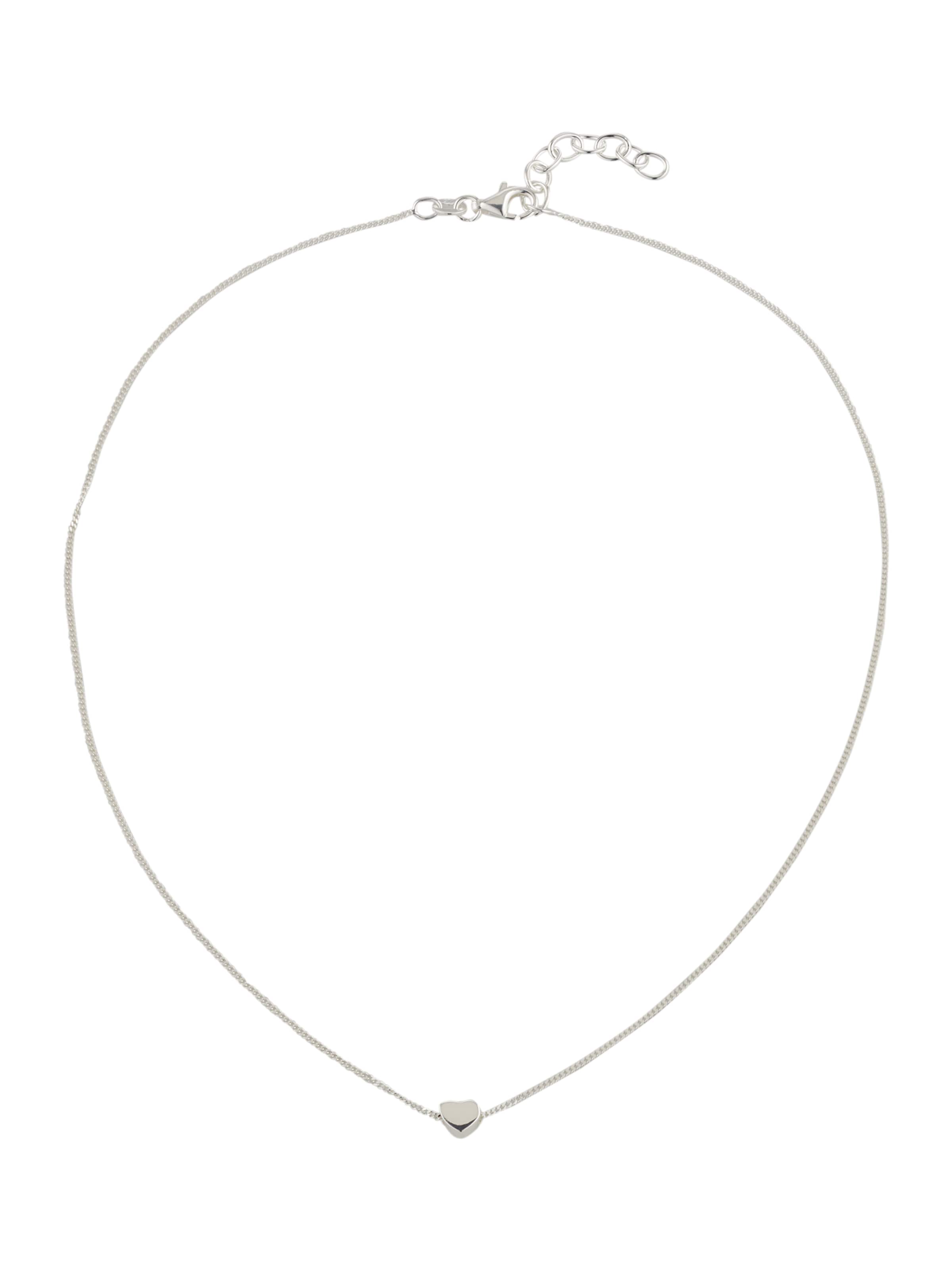 ELLI Řetízek 'Herz' – stříbrná: přední strana