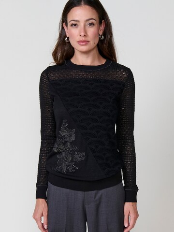 T-shirt KOROSHI en noir : devant
