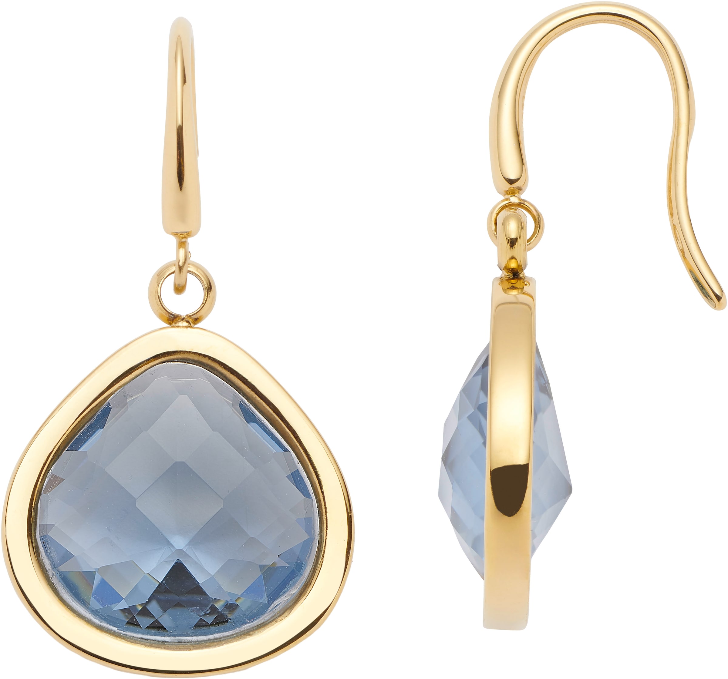 LEONARDO Ohrringe in Gold: Vorderseite