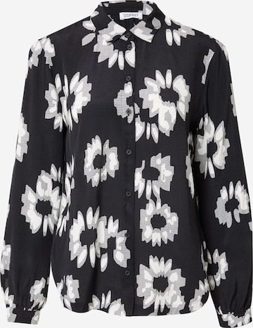 ESPRIT Blouse in Zwart: voorkant