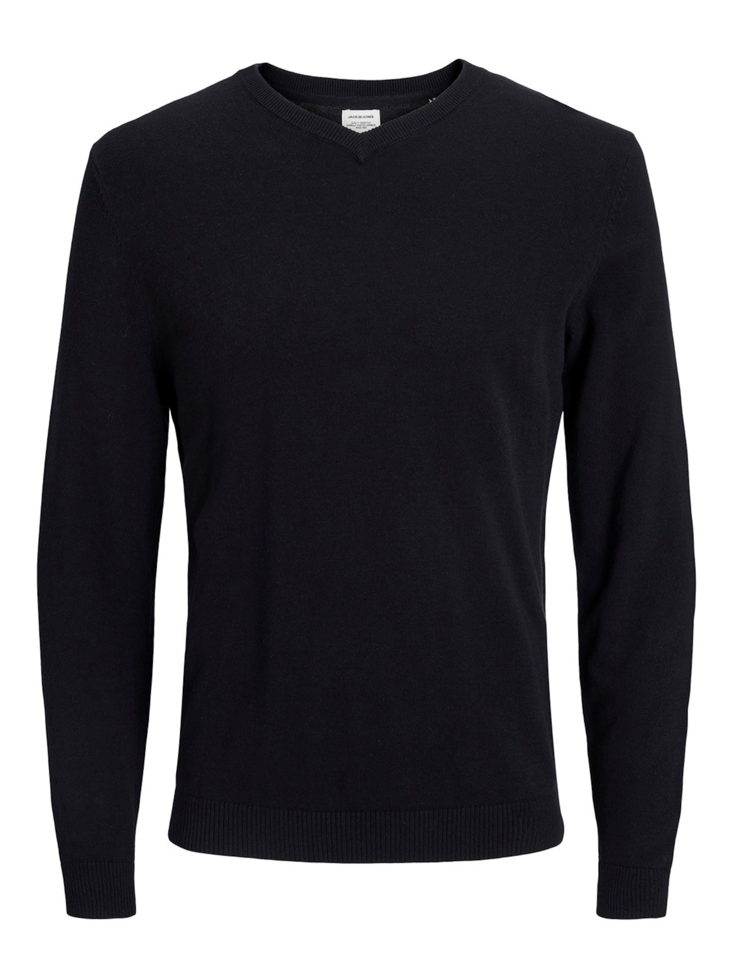 Pullover di JACK & JONES in nero: frontale