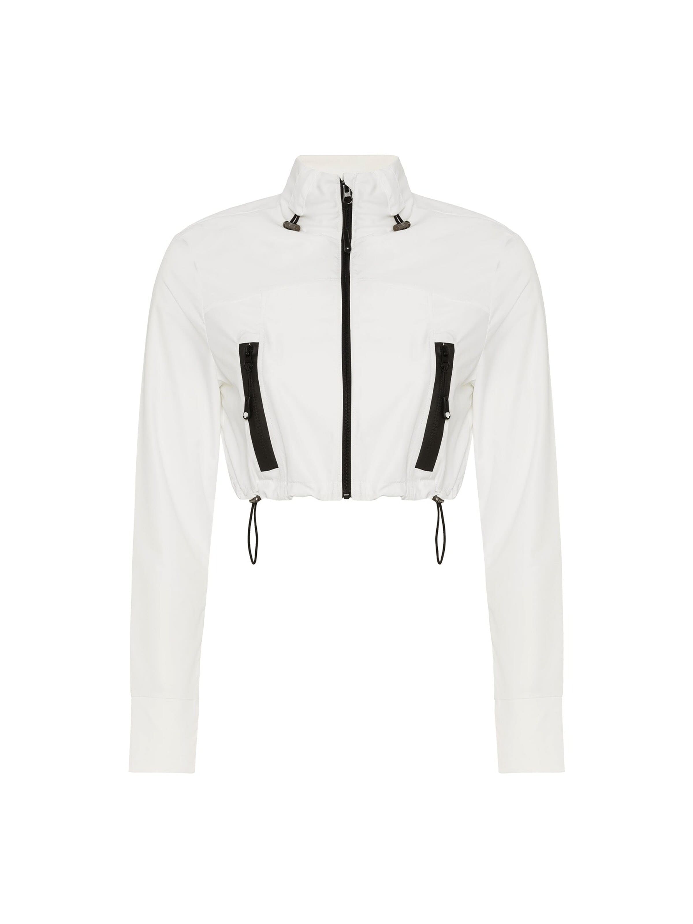 Veste de sport 'CHROME TACTICAL BOMBER' MOROTAI en blanc : devant