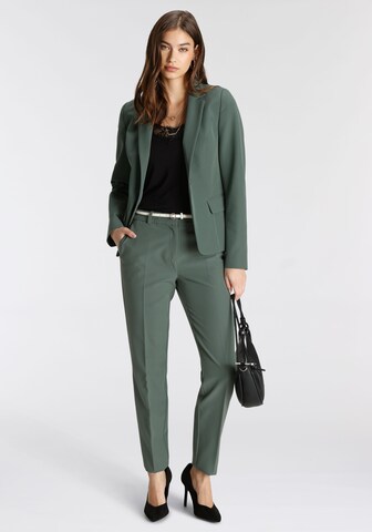 TAMARIS Slim fit Pleated Pants in Green