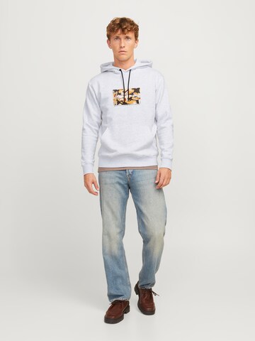 JACK & JONES Sweatshirt 'JORVesterbro' in White