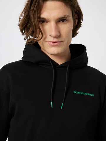 SCOTCH & SODA Sweatshirt in Schwarz